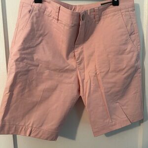 Bonobos 9” waist 32 Soft Pink Twill Shorts